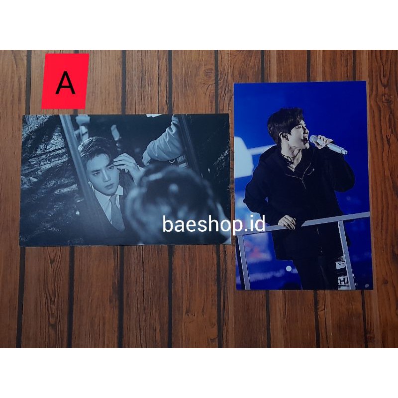 SUHO EXO POSTCARD THE ELYXION IN SEOUL DVD