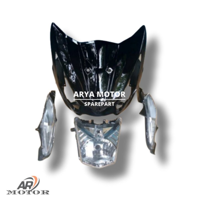 cover tameng + lampu ngeset honda beat fi injeksi 2013/2014