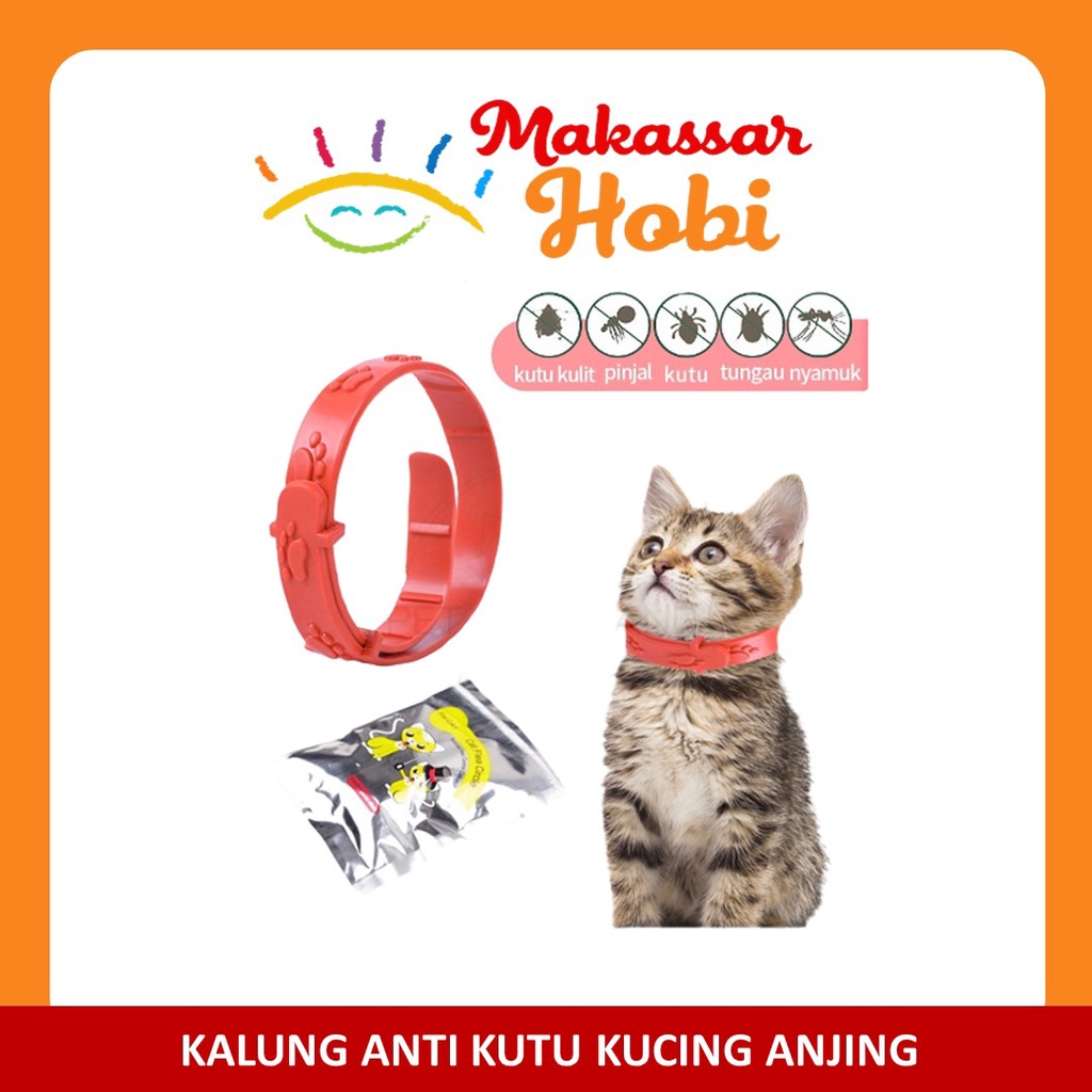 Kalung Anti Kutu Kucing Anjing for Cat Dog Tick And Flea Collar Circle