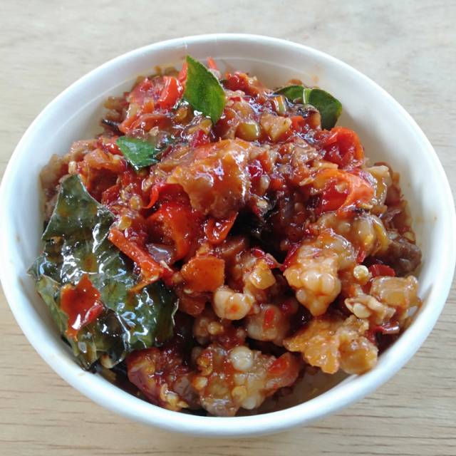 

Sambal Oseng Mercon full daging + tetelan sapi 200gr