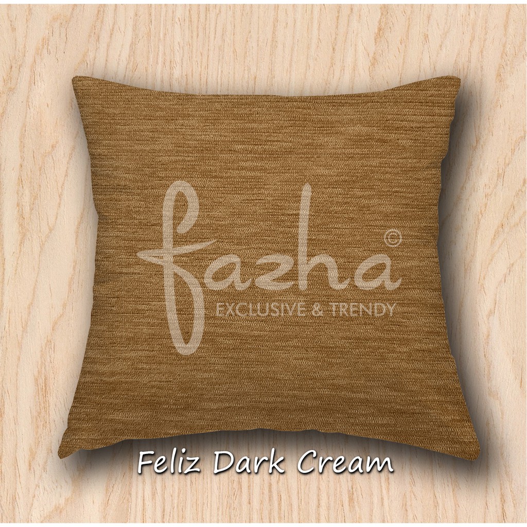 RB Sarung Bantal Sofa Kursi Tamu fazha Mewah Kekinian Modern Premium Murah Motif Polos Motif Polos