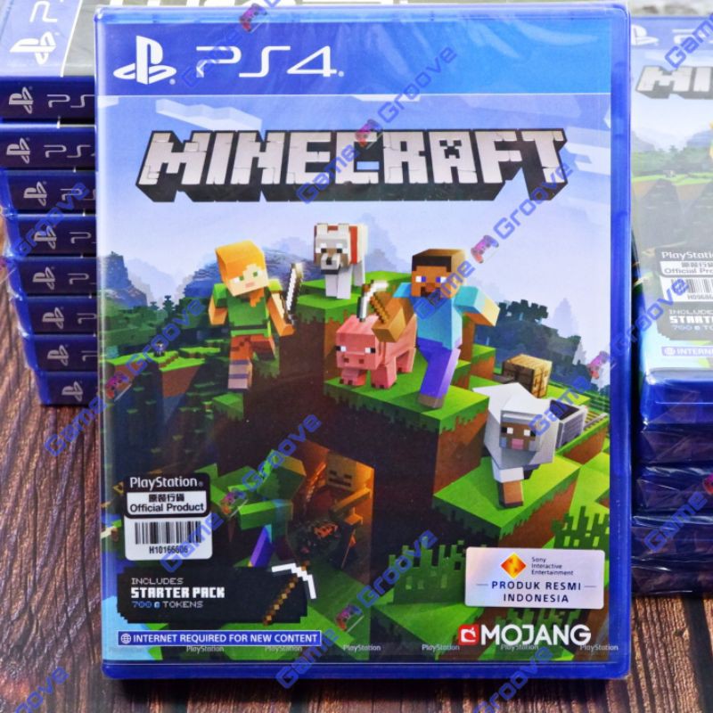 Minecraft Starter Pack PS4