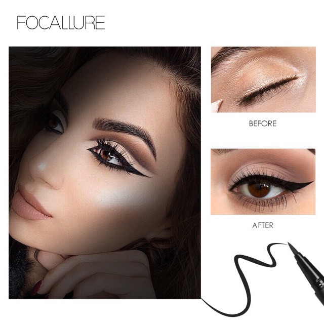 Focallure Eyeliner Pen Waterproof &amp; Lasting Original FA13