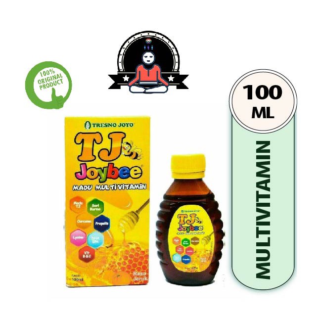 

Tj Joybee Madu / Multivitamin / Rasa Jeruk / 100 Ml