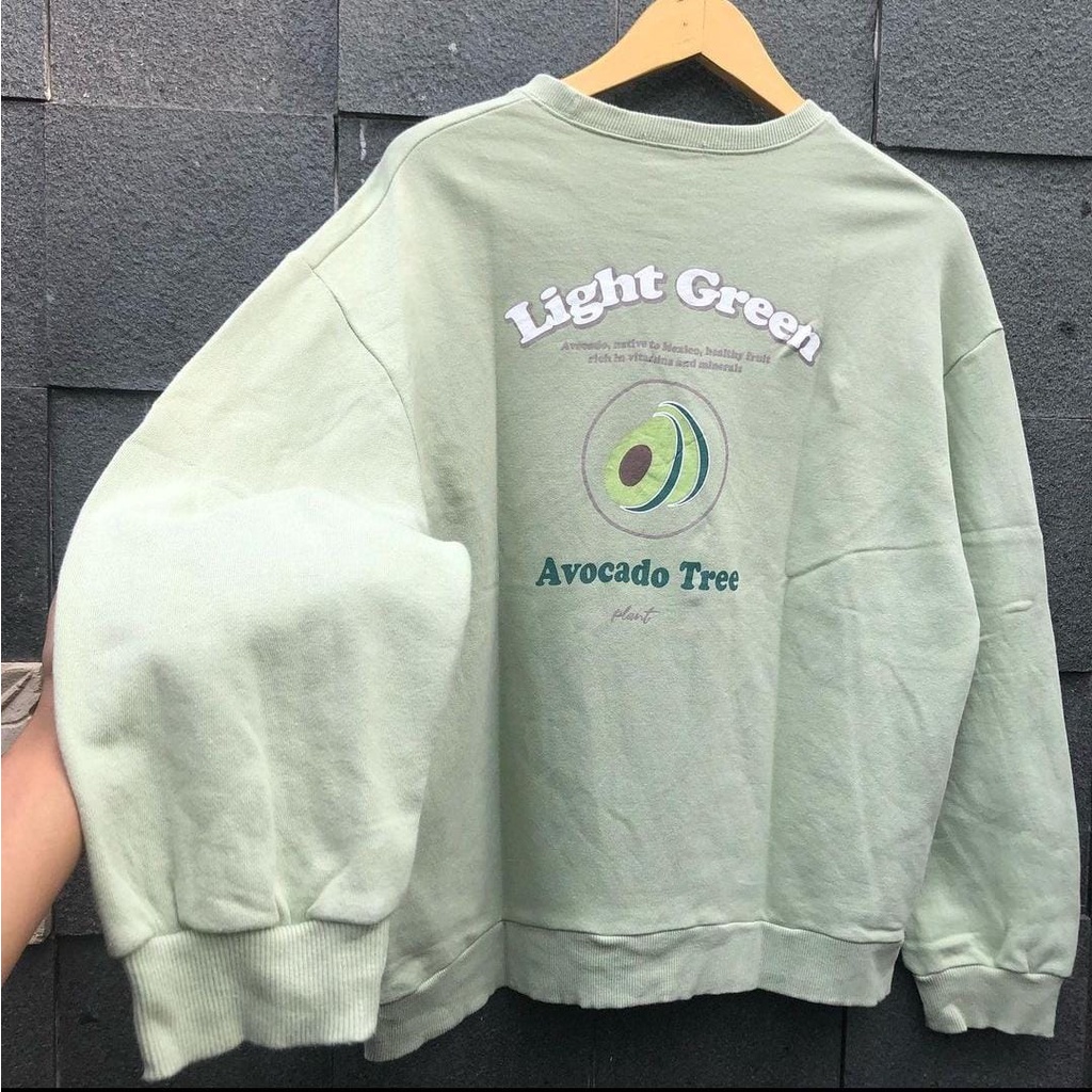 AVOCADO TREE SWEATER CREWNECK FLEECE (V1)