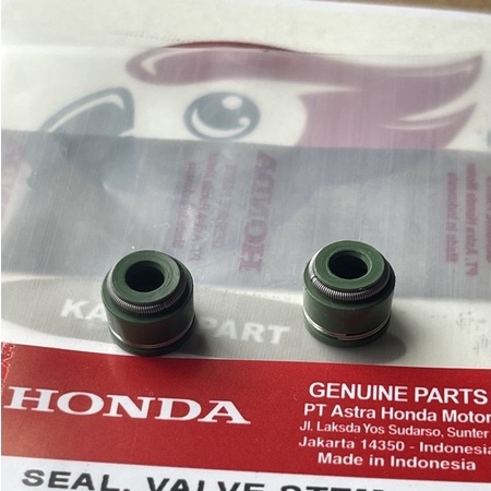 SEAL SIL KLEP GRAND BEAT KARBU BEAT F1  VARIO KARBU SUPRA X SUPRA 125 SEAL SIL KLEP DOUBLE PER / GOOD QUALITY