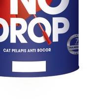 NO DROP WATEROROOF / CAT PELAPIS ANTI BOCOR / CAT NODROP ANTI BOCOR / LUAR 1KG/ PJAWA Cat Tembok Pel