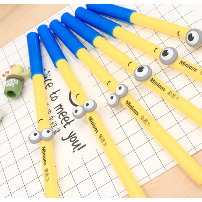 

TERBARU Pulpen Gel Minion Kuning 0.38mm