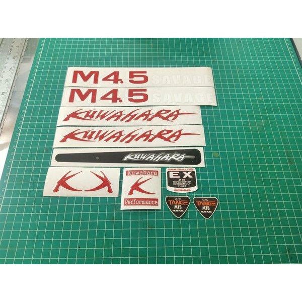 Cutting Stiker Kuwahara M.45 Savage Pasti Ready