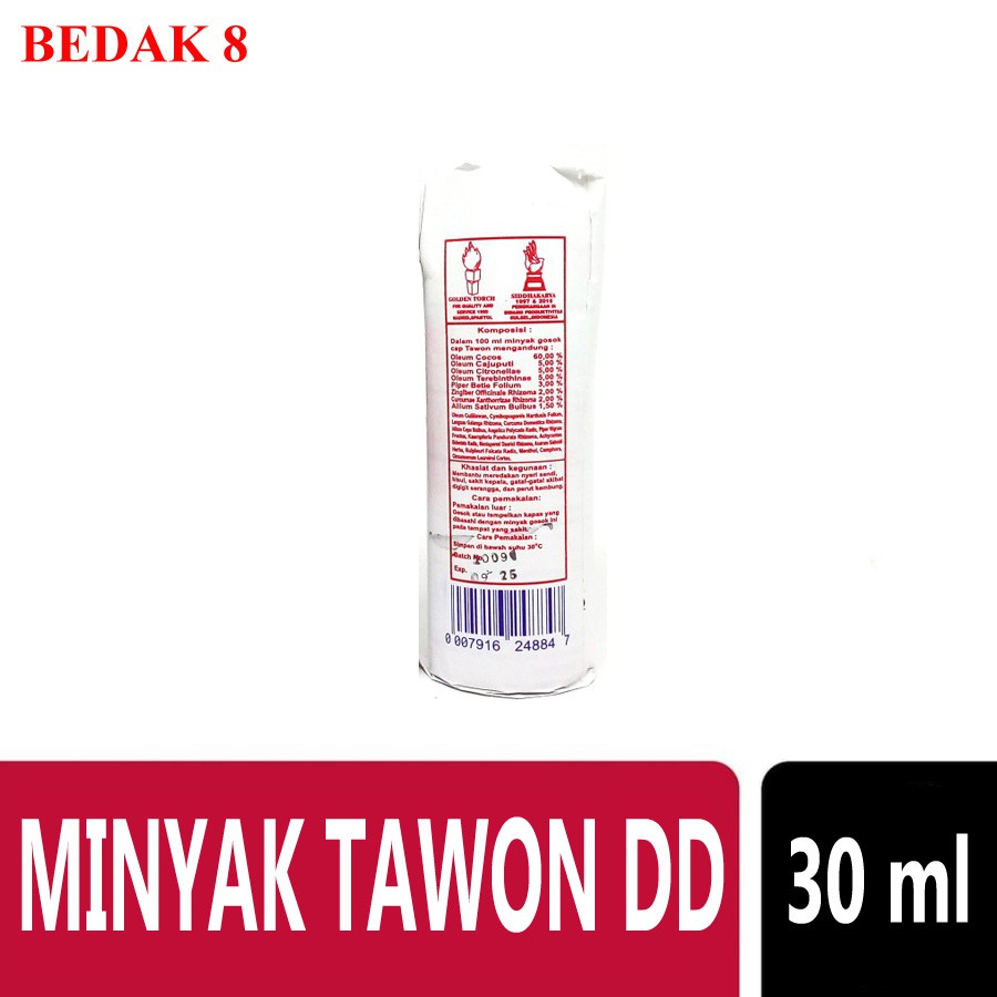 Minyak Tawon DD 30 ml | Minyak Tawon Original/ Asli DD