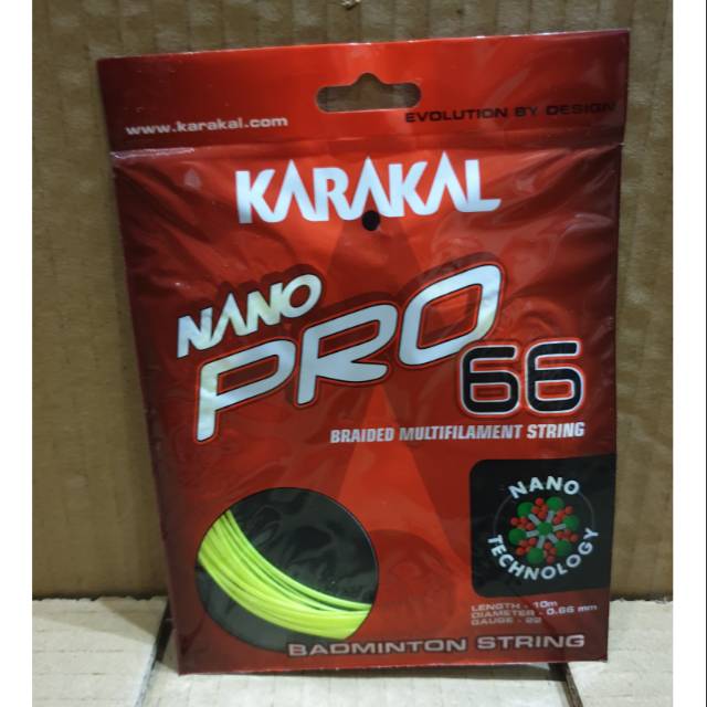SENAR BADMINTON KARAKAL NANO PRO 66