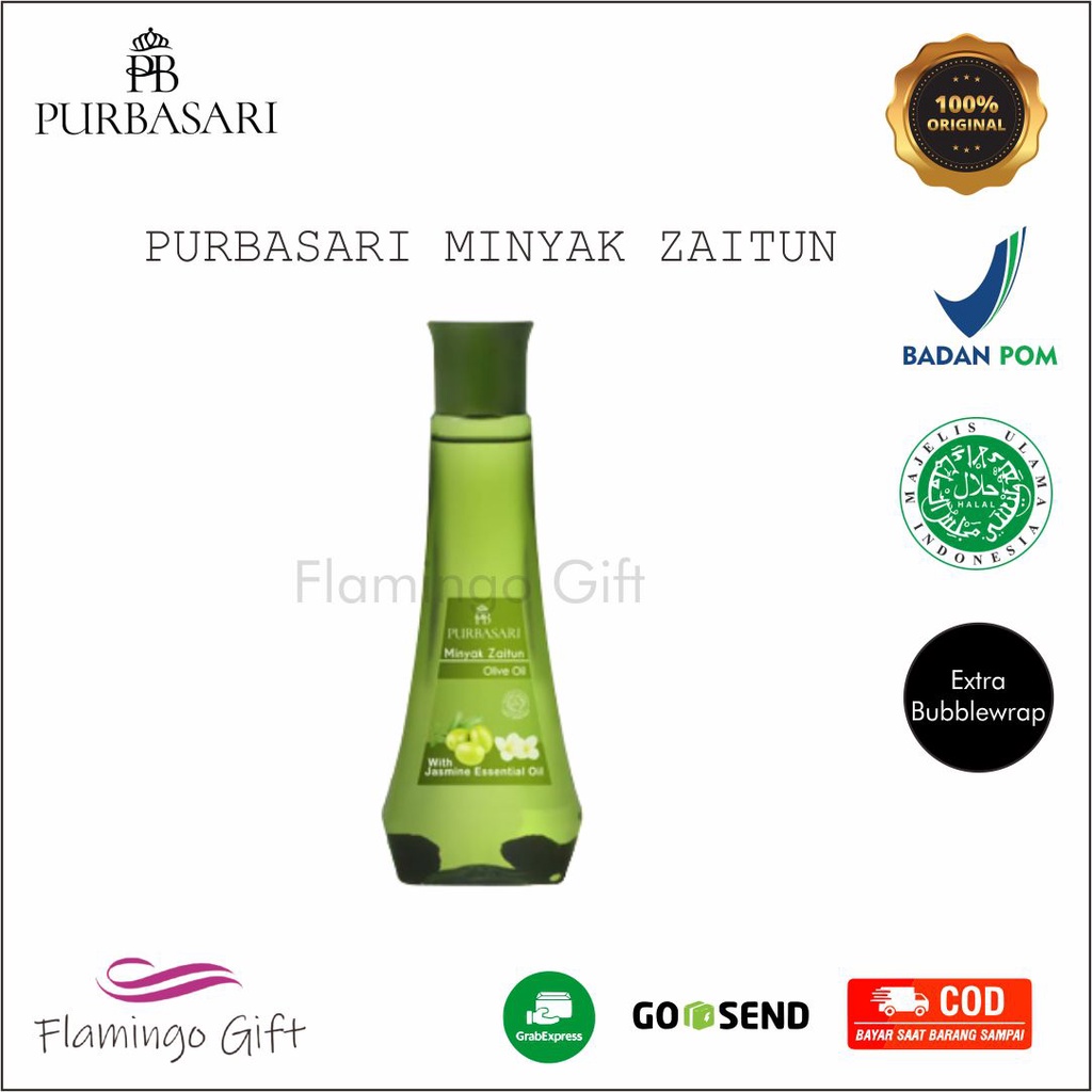 Purbasari Minyak Zaitun With Jasmine Essential Oil