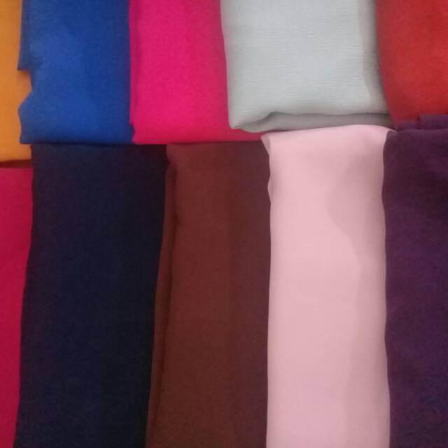 Kerudung wolfis segiempat 120x120cm