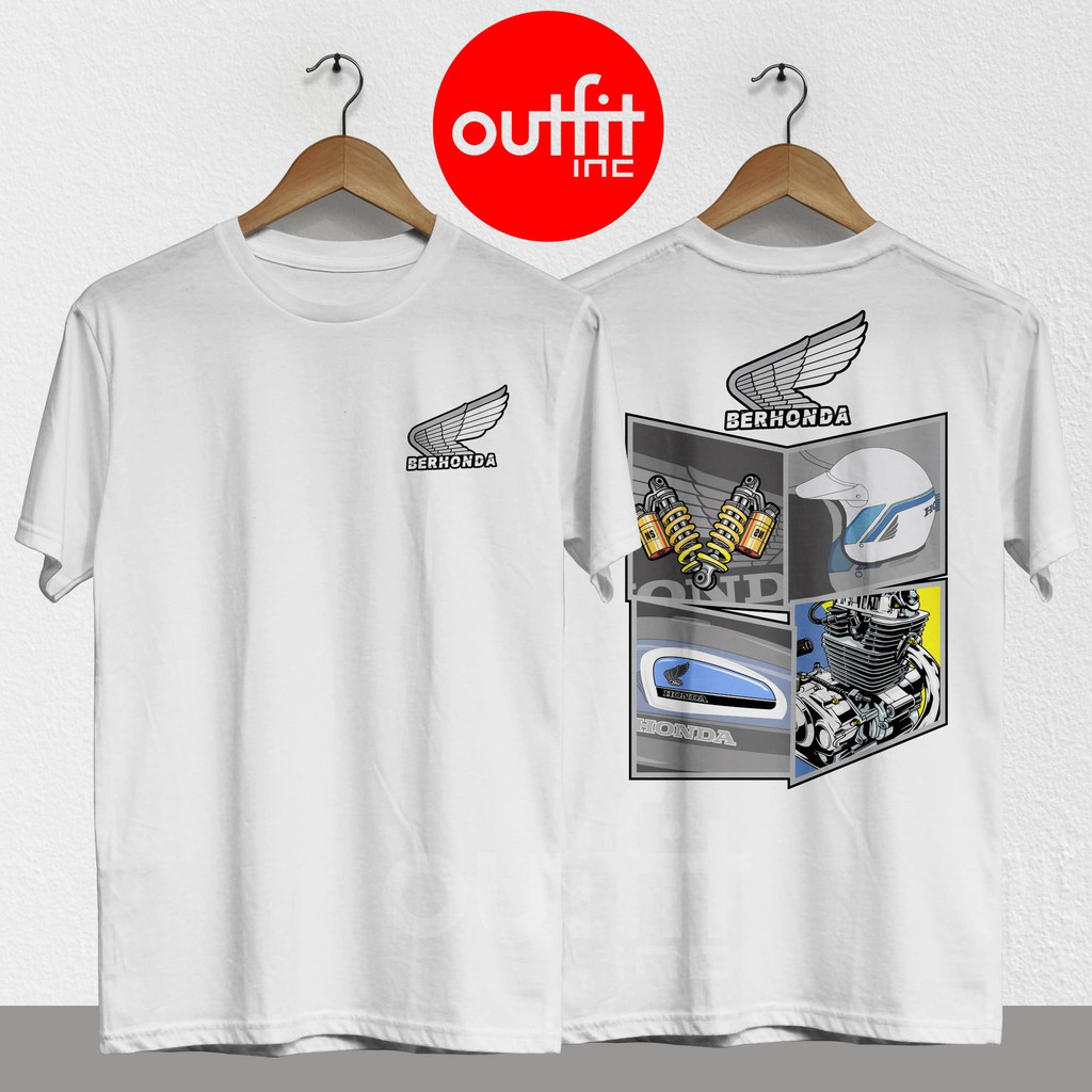 Kaos BERHONDA CB GL MP TIGER Terlaris - OUTFIT