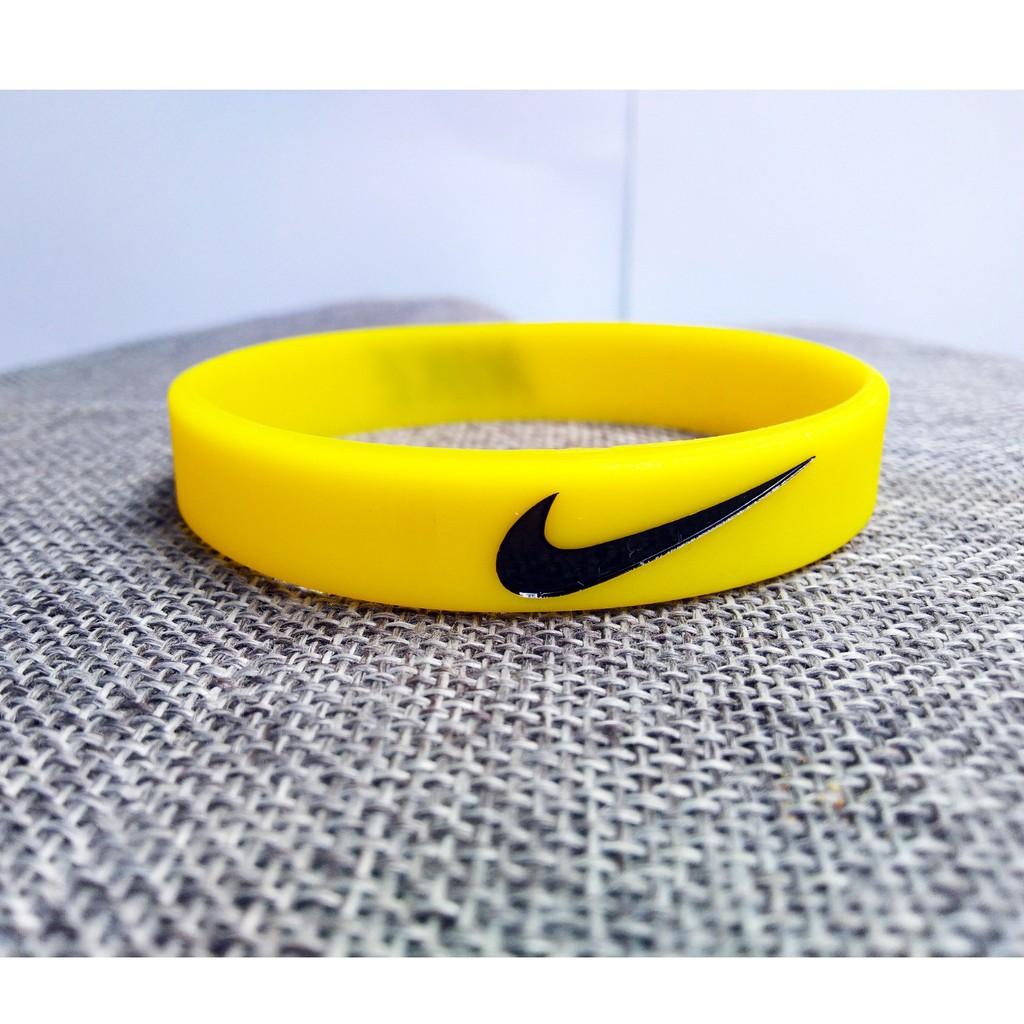 COD NIKE GELANG TANGAN PRIA - GELANG KARET NIKE SPORT ORIGINAL FASHION NIKE KUNING