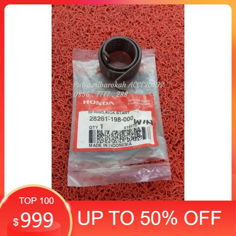 Pir Per Spring Engkol Kick Stater Slah Starter Honda Win Original AHM