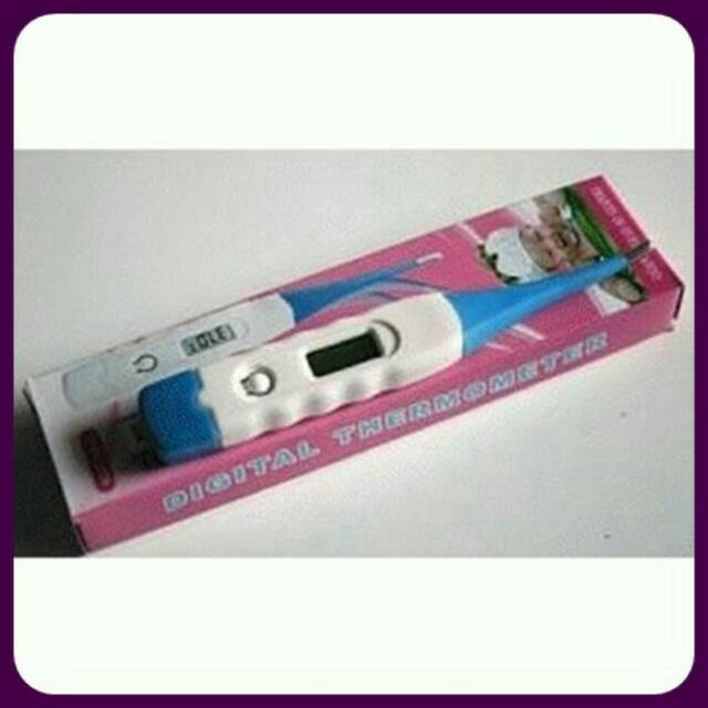 Thermometer ELASTIS alat pengukur suhu badan panas alkes SOFT HEAD Termometer