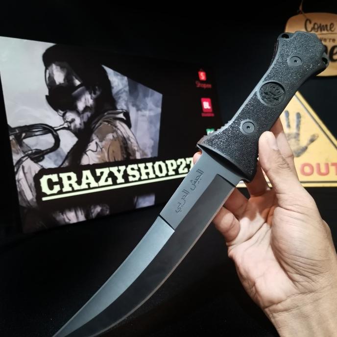 JUAL MURAH Pisau Survival Arab / Pisau Sangkur / Pisau Berburu / Pisau