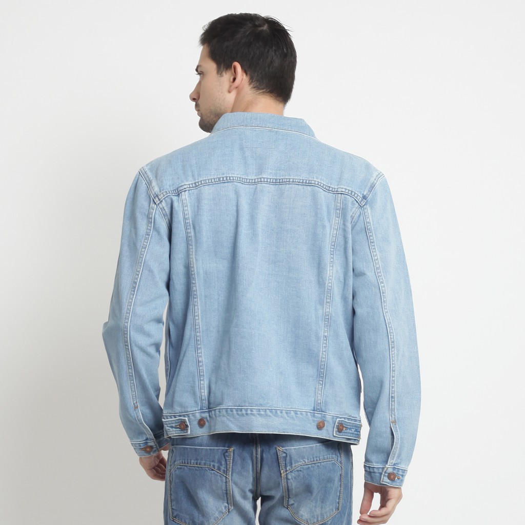 JAKET MURAH COCOK LEBARAN HARI RAYA / Edwin Jaket Jeans Unisex Manhattan 01 Slim Fit