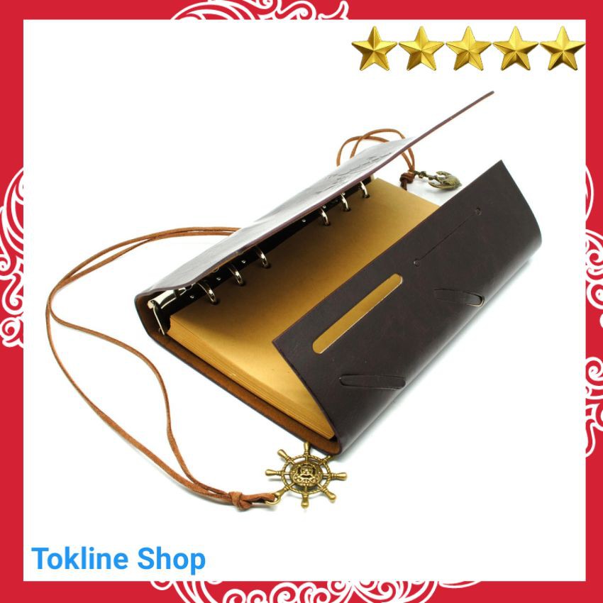 

Murah Buku Catatan Binder Kulit Retro Pirate Buku Keren journal Jurnal Notebook Diary