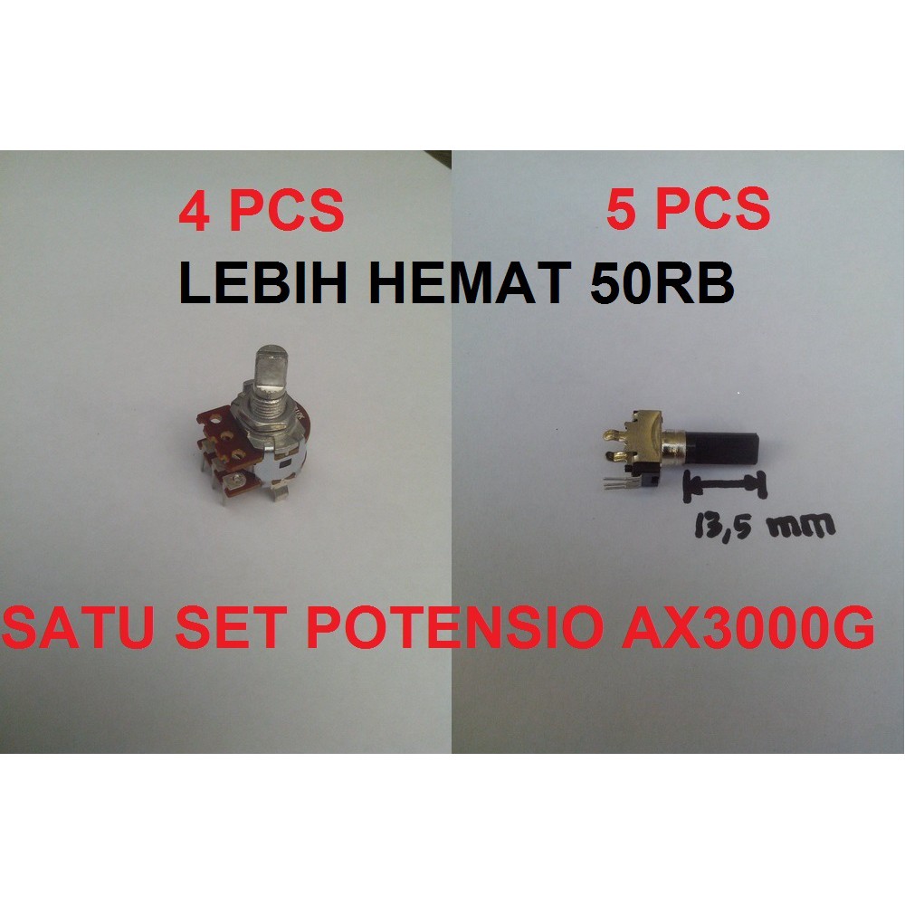 potensio korg ax3000g KORG ax3000 satu set