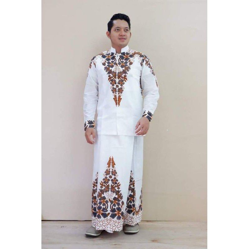 batik setelan sarung dan baju koko