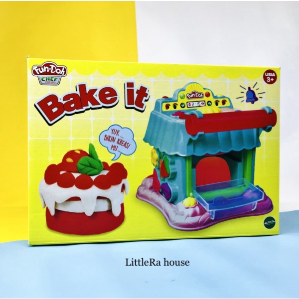 

Mainan Play Doh Bake It by Fun Doh Playdoh Chef Creation By Fun Doh Limited
