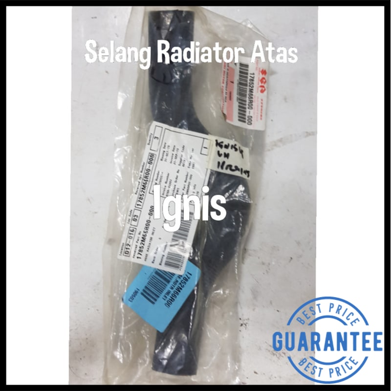 Jual Selang Radiator Atas Suzuki Ignis Original | Shopee Indonesia