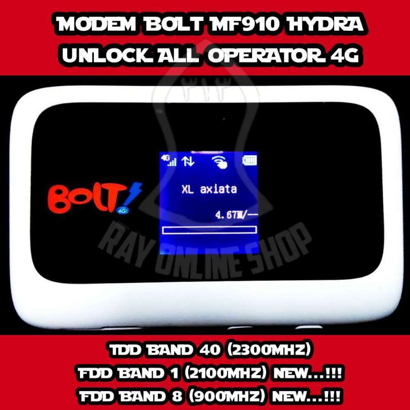Modem WiFi Bolt MF910 HYDRA