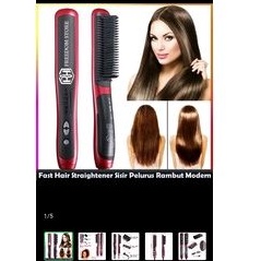 Catokan ion/sisir rambut/sisir ion/pelurus rambut