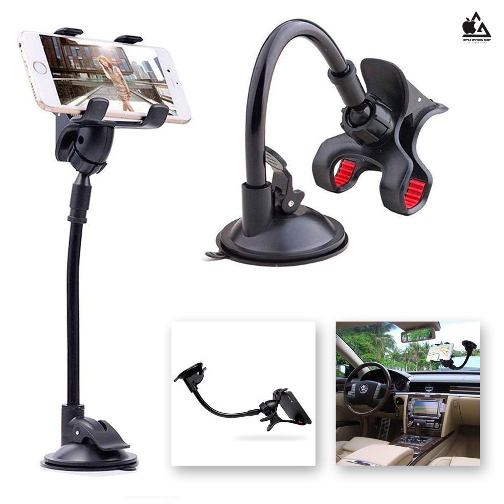 Car Holder Mobil Angsa HP UNIVERSAL 360 Derajat Phone Holder Mobil Leher Angsa Jepit Leher Panjang