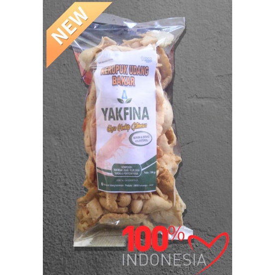 

KERUPUK UDANG SUPER/ YAKFINA/Krupuk udang panggang /krupuk matang/Enak gurih nikmat