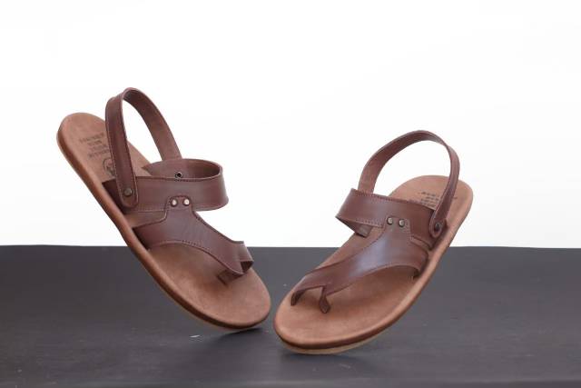 SANDAL KULIT PRIA CEVANY RIOT BLACK BROWN TAN KULIT SAPI ASLI ORIGINAL HANDMADE