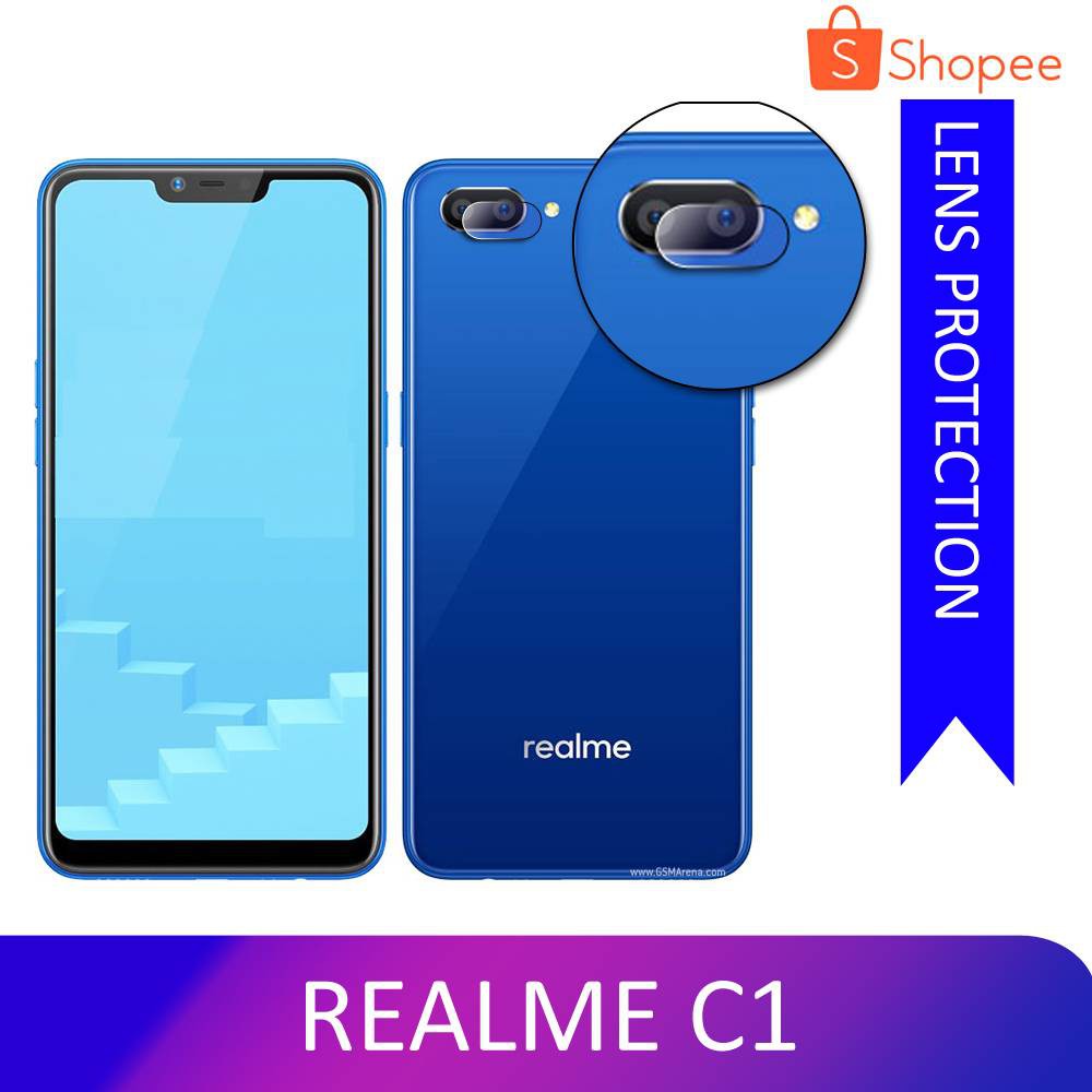 Tempered Glass Kamera REALME C1 Pelindung Kamera Bahan kaca