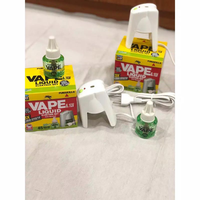 Obat nyamuk vape liquid elektrik set (alat dan refil vapeliquid)