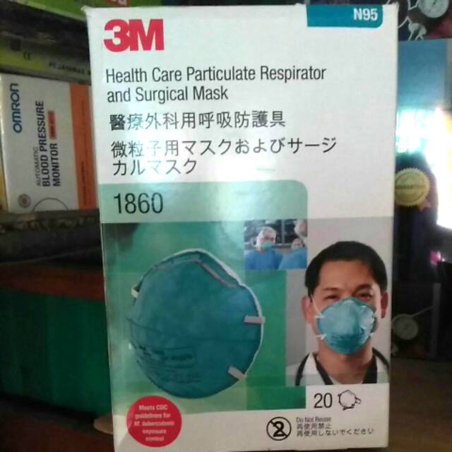 Masker N95 1860 Eceran Shopee Indonesia