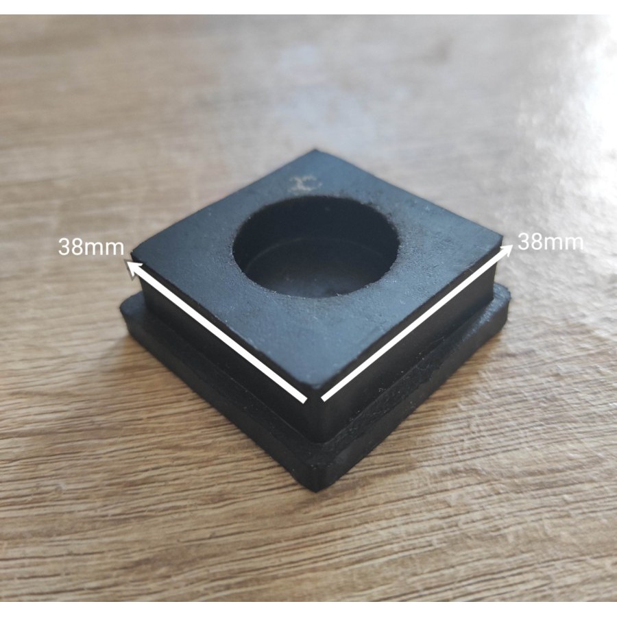 Alas atau Karet Kaki Meja Kursi Karet Besi Hollow Hollo 4x4 Promo!!