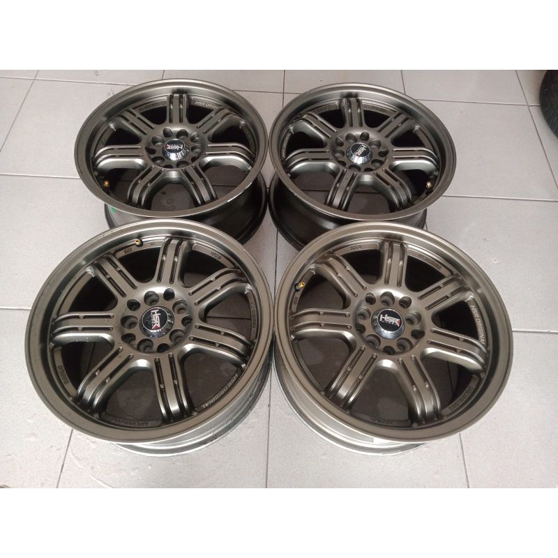 Velg Mobil Bekas Hsr SIAK R16 Hole 5X114,3 5X100 Untuk Ertiga Xpander Sienta Innova Serena Brv Picku