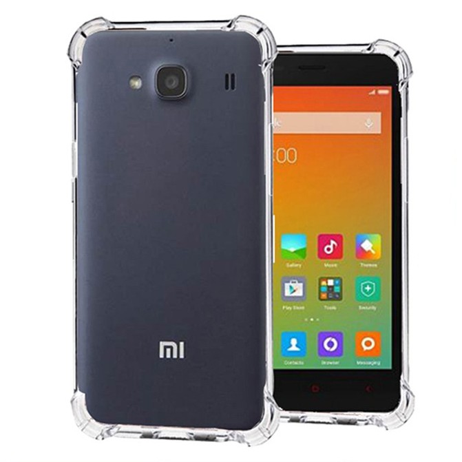 H8 Anti Crack Casing for Xiaomi Mi 2 Case Anti Crack / Anti Shock [Clear]