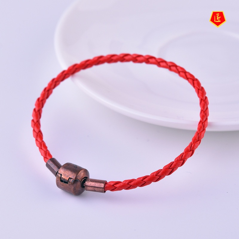 [Ready Stock]Leather Rope Universal Bracelet