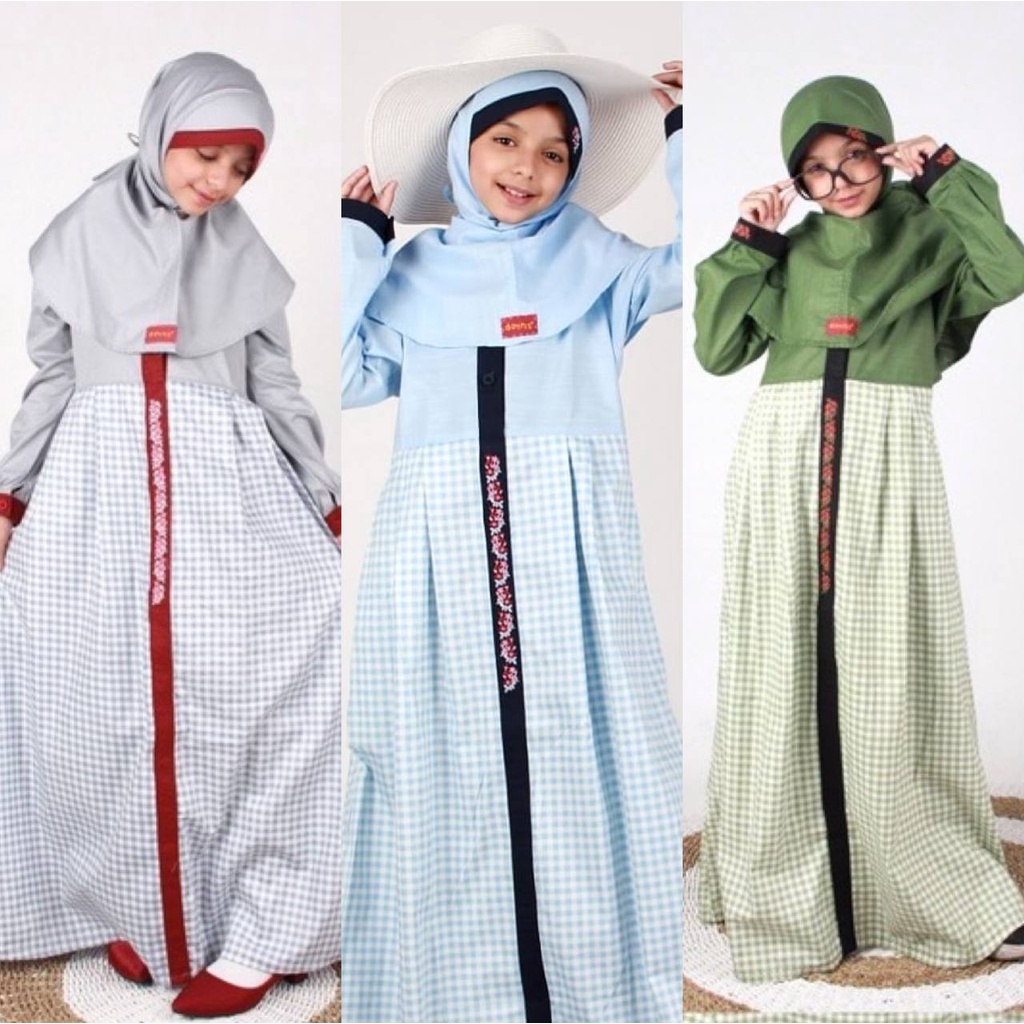 Baju Dannis Abaya Anak perempuan Reguler JAPM0502 size 7