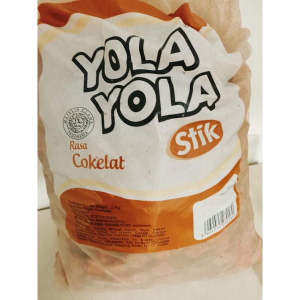 

Yola Yola Stik Momogi Rasa Coklat 250 gram