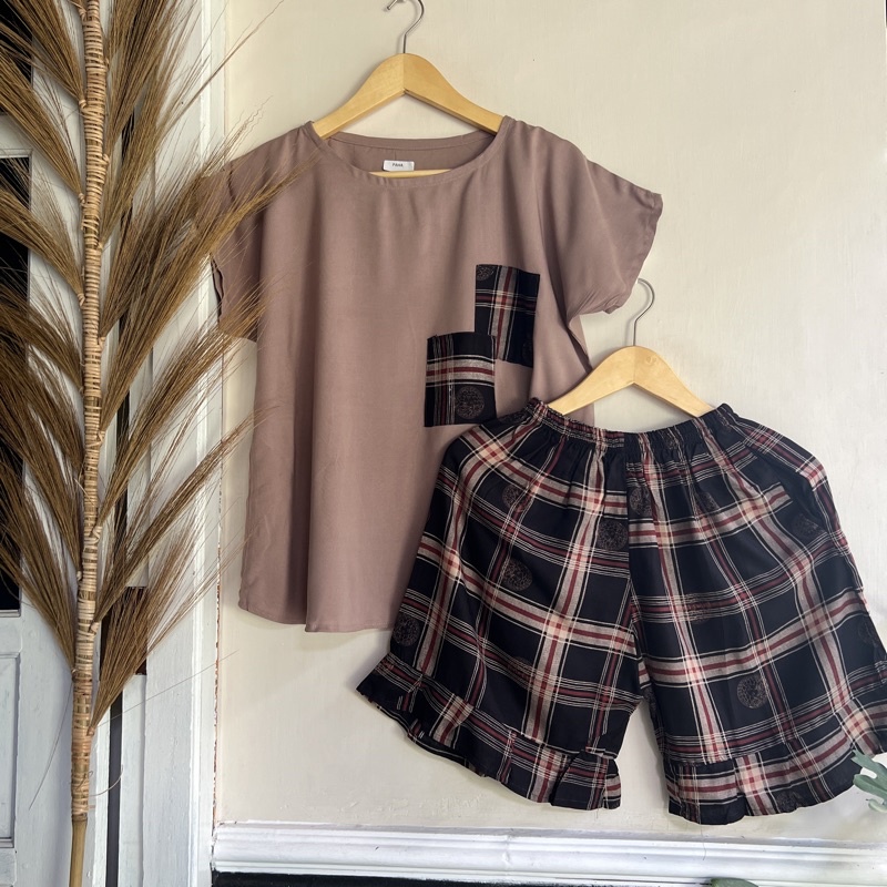 (rayon premium)/ homewear / Piyama dewasa / Baju tidur rayon / babydoll rayon / piyama rayon / set piyama motif / daster rayon / daster / kemeja rayon / set kemeja/ piyama murah/ daster murah-2