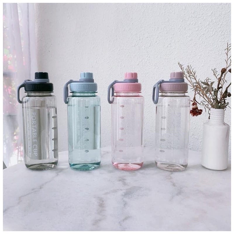 BOTOL MINUM 1 LITER PORTABLE CUP BPA FREE / BOTOL MINUM 1000ML BZ223 / BOTOL OLAH RAGA KANTOR SEKOLAH PORTABLE 1LITER