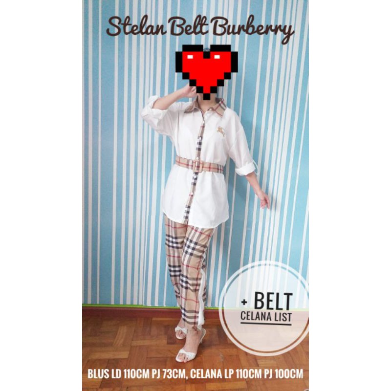 Setcel Burberry Belt