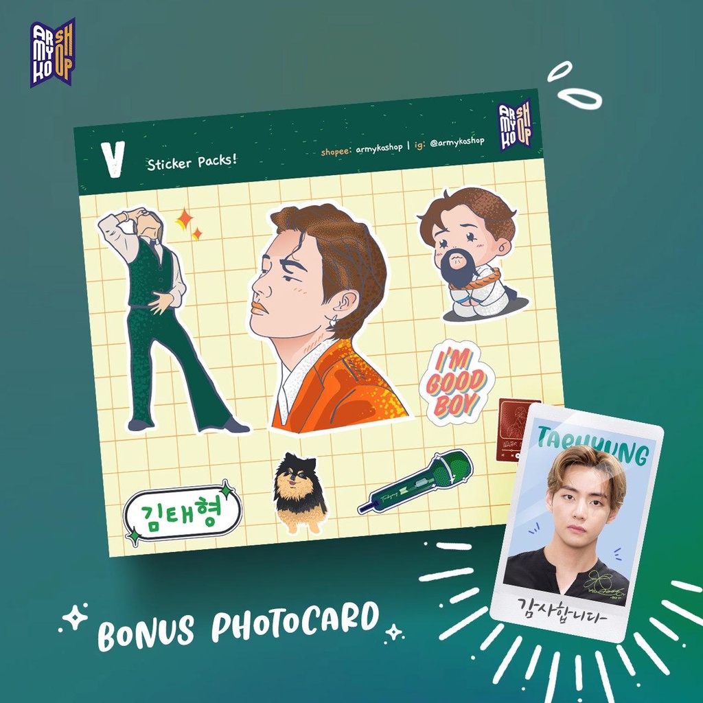 Sticker Pack V / Kim Taehyung / BTS
