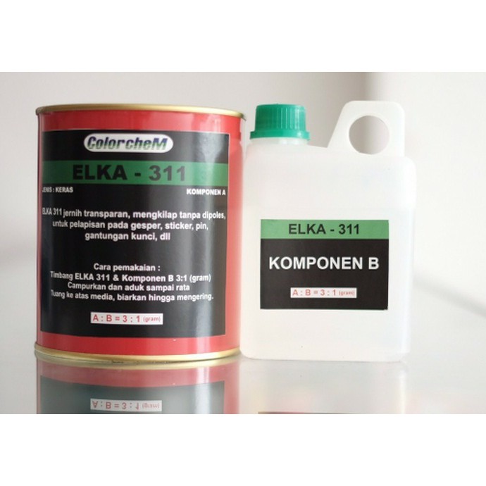 Resin Bening Keras Resin Elka 311 1set