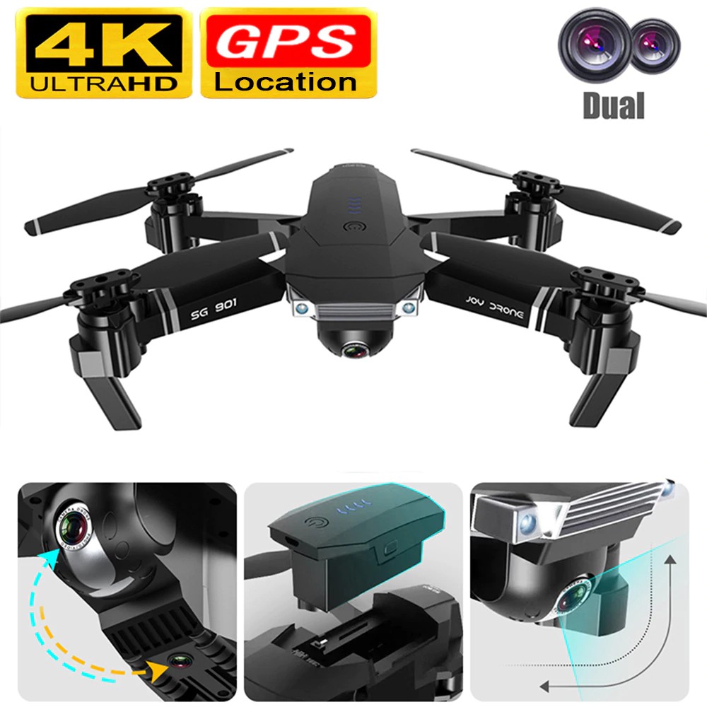 Import Drone GPS 4k drone camera 5G WiFi FPV 1080P no signal return RC helicopter flight 20 minutes