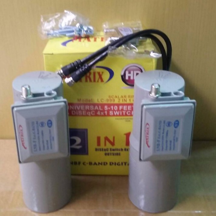 LNB Parabola Matrix 15k Tahan Cuaca