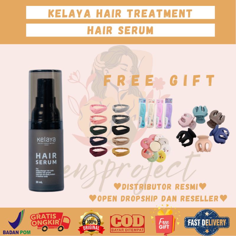 SERUM KELAYA HAIR TREATMENT | PERAWATAN RAMBUT RONTOK